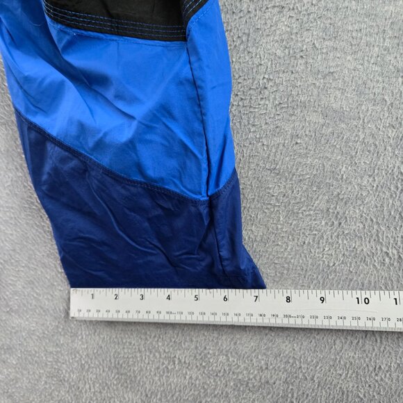 Puma Men Activewear Pants M Black Nylon Colorblock Windbreaker BMW Logo Zipper - Picture 5 of 11